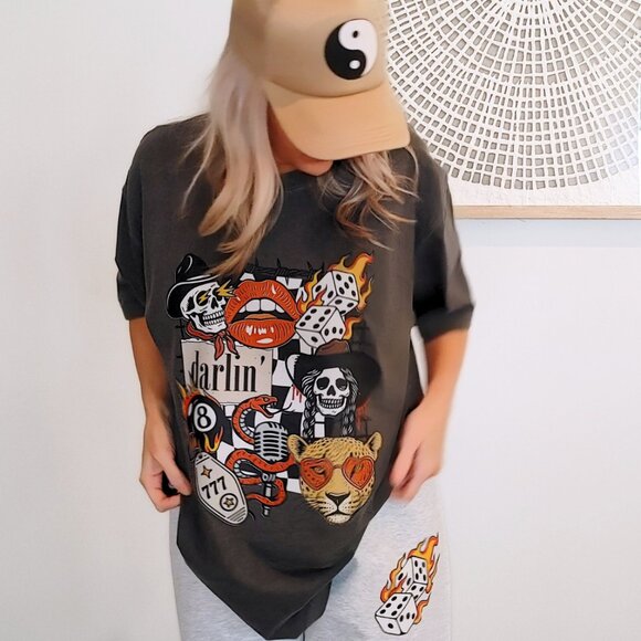 Comfort Colors Tops - NWT Western Tattoo Darlin' T-shirt